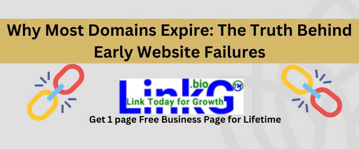 Why Most Domains Expire: The Truth Behind Early Website Failures